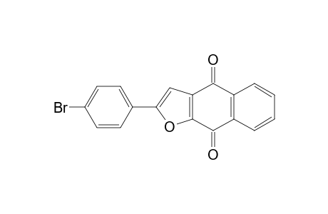 Naphtho[2,3-b]furan-4,9-dione, 2-(4-bromophenyl)-