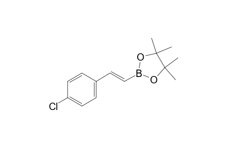 (E)-2-(4-chlorostyryl)-4,4,5,5-tetramethyl-1,3,2-dioxaborolane