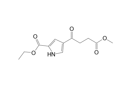 4-(4-keto-4-methoxy-butanoyl)-1H-pyrrole-2-carboxylic acid ethyl ester