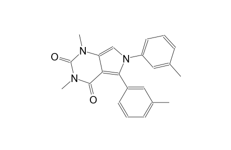 1,3-dimethyl-5,6-bis(3-methylphenyl)-1H-pyrrolo[3,4-d]pyrimidine-2,4(3H,6H)-dione
