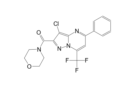 3-chloro-2-(4-morpholinylcarbonyl)-5-phenyl-7-(trifluoromethyl)pyrazolo[1,5-a]pyrimidine