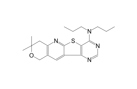 8H-pyrano[3'',4'':5',6']pyrido[3',2':4,5]thieno[3,2-d]pyrimidin-4-amine, 7,10-dihydro-8,8-dimethyl-N,N-dipropyl-