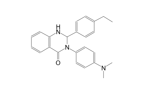 3-(4-Dimethylamino-phenyl)-2-(4-ethyl-phenyl)-2,3-dihydro-1H-quinazolin-4-one