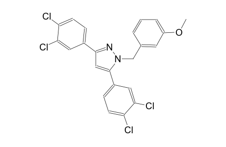 3-{[3,5-bis(3,4-dichlorophenyl)-1H-pyrazol-1-yl]methyl}phenyl methyl ether