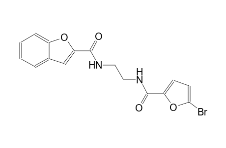 2-benzofurancarboxamide, N-[2-[[(5-bromo-2-furanyl)carbonyl]amino]ethyl]-