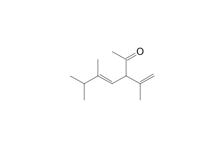4-Hepten-2-one, 5,6-dimethyl-3-(1-methylethenyl)-