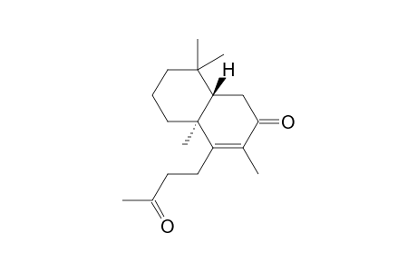 (4aS,8aS)-3,4a,8,8-Tetramethyl-4-(3-oxo-butyl)-4a,5,6,7,8,8a-hexahydro-1H-naphthalen-2-one