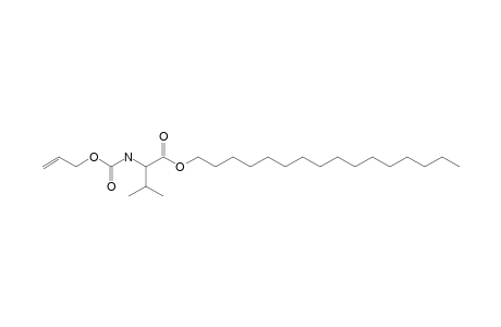 L-Valine, N-allyloxycarbonyl-, hexadecyl ester