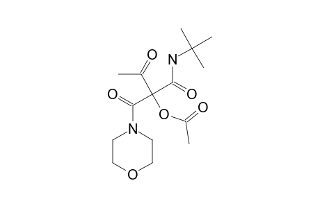 1-(TERT.-BUTYLAMINO)-2-(MORPHOLINOCARBONYL)-1,3-DIOXO-BUTAN-2-YL-ACETATE