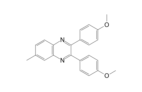 2,3-(4-methoxyphenyl)-6-methylquinoxaline
