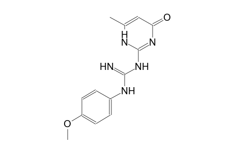 N-(4-methoxyphenyl)-N'-(6-methyl-4-oxo-1,4-dihydro-2-pyrimidinyl)guanidine