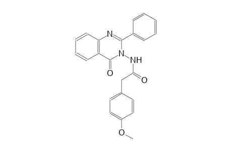 2-(4-methoxyphenyl)-N-(4-oxo-2-phenyl-3(4H)-quinazolinyl)acetamide