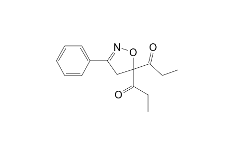 1,1'-(3-phenyl-4,5-dihydroisoxazole-5,5-diyl)dipropan-1-one
