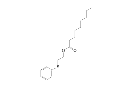 2-(Phenylthio)ethyl nonanoate