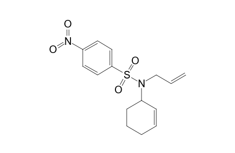 N-(1-cyclohex-2-enyl)-4-nitro-N-prop-2-enylbenzenesulfonamide