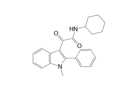 Acetamide, N-cyclohexyl-2-(1-methyl-2-phenyl-1H-indol-3-yl)-2-oxo-