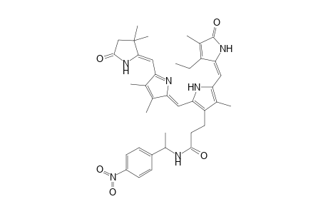 21H-Biline-8-propanamide, 3-ethyl-1,17,18,19,22,24-hexahydro-2,7,12,13,17,17-hexamethyl-N-[1-(4-nitrophenyl)ethyl]-1,19-dioxo-, [8(R)]-