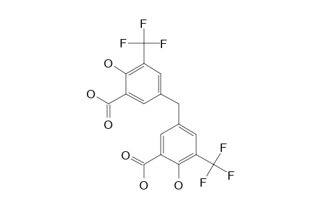 DI-[3-CARBOXY-4-HYDROXY-5-(TRIFLUOROMETHYL)-PHENYL]-METHANE