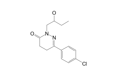 6-(4-Chlorophenyl)-4,5-dihydro-2-(2-hydroxybutyl)-3(2H)-pyridazin-3-one