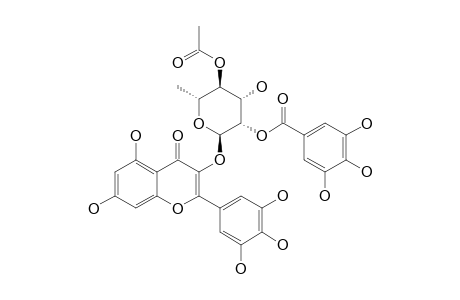 MYRICETIN-3-O-(4''-O-ACETYL-2''-O-GALLOYL)-ALPHA-L-RHAMNOPYRANOSIDE