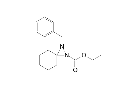 Ethyl 2-benzylspiro[diaziridine-3,1'-cyclohexane]-1-carboxylate