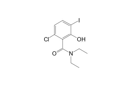 6-Chloro-N,N-diethyl-2-hydroxy-3-iodobenzamide