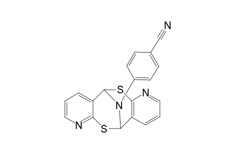 Benzonitrile, 4-(5,11-imino-5H,11H-[1,5]dithiocino[2,3-b:6,7-b']dipyridin-13-yl)-