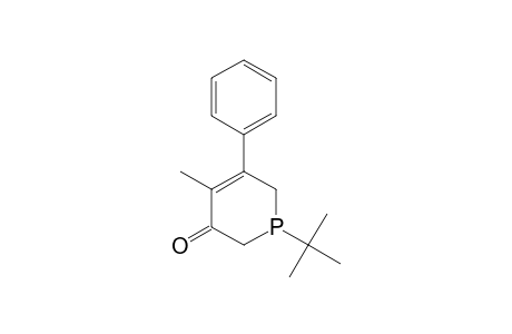 3(2H)-Phosphorinone, 1-(1,1-dimethylethyl)-1,6-dihydro-4-methyl-5-phenyl-