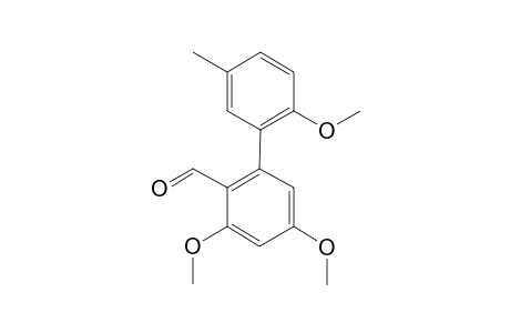 2,4-DIMETHOXY-6-(5-METHYL-2-METHOXYPHENYL)-BENZALDEHYDE