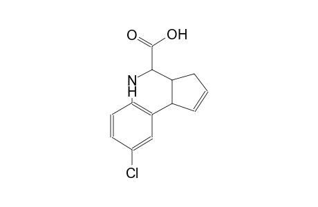 3H-Cyclopenta[c]quinoline-4-carboxylic acid, 3a,4,5,9b-tetrahydro-8-chloro-