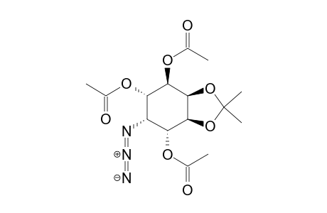 D-3,4,6-tri-O-acetyl-5-azido-5-deoxy-1,2-O-isopropyliden-neoinositol