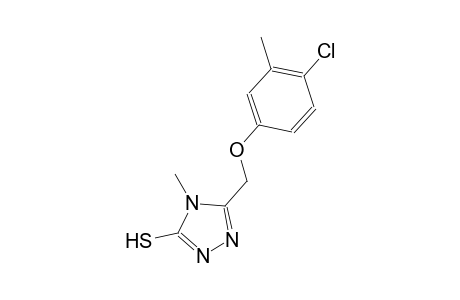5-(4-Chloro-3-methyl-phenoxymethyl)-4-methyl-4H-[1,2,4]triazole-3-thiol