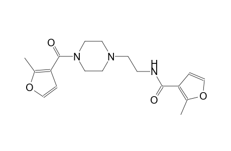 2-methyl-N-{2-[4-(2-methyl-3-furoyl)-1-piperazinyl]ethyl}-3-furamide