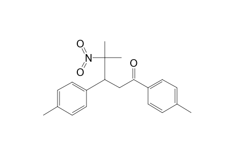 4-Methyl-1,3-bis(4-methylphenyl)-4-nitro-1-pentanone