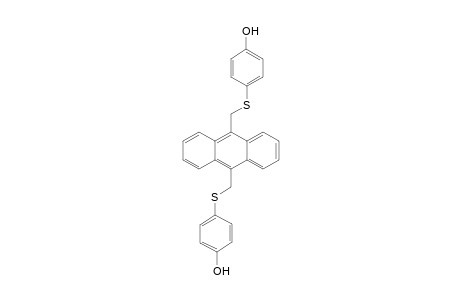 9,10-Bis(4-hydroxyphenylsulfanylmethyl)anthracene