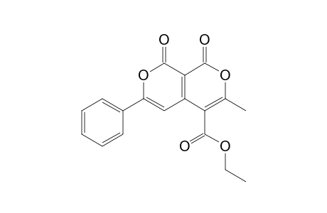 Ethyl 1,8-Dioxo-3-methyl-6-phenyl-1H,8H-pyrano[3,4-c]pyran-4-carboxylate
