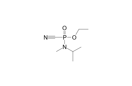 O-ethyl N-isopropyl N-methyl phosphoramidocyanidate
