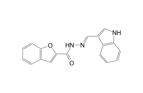 N'-[(E)-1H-indol-3-ylmethylidene]-1-benzofuran-2-carbohydrazide