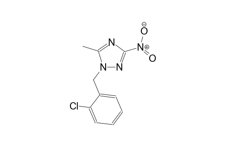 1-(2-chlorobenzyl)-5-methyl-3-nitro-1H-1,2,4-triazole