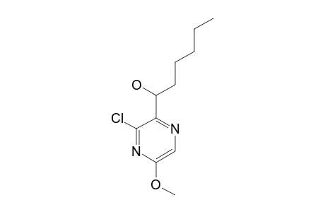 2-CHLORO-3-(1-HYDROXYHEXYL)-6-METHOXYPYRAZINE