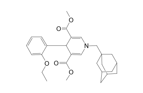 1-(1-adamantylmethyl)-4-(2-ethoxyphenyl)-4H-pyridine-3,5-dicarboxylic acid dimethyl ester