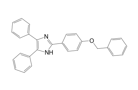 2-(4-(Benzyloxy)phenyl)-4,5-diphenyl-1H-imidazole