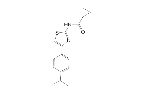 N-[4-(4-isopropylphenyl)-1,3-thiazol-2-yl]cyclopropanecarboxamide