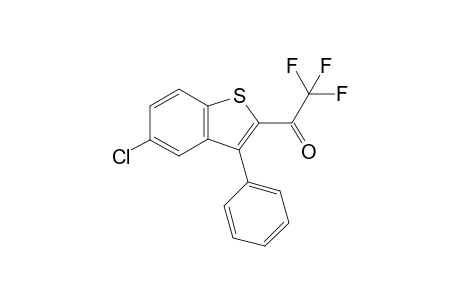 5-chloro-2-trifluoroacetyl-3-phenylbenzothiophene