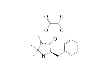 (5R)-(+)-2,2,3-Trimethyl-5-benzyl-4-imidazolidinone dichloroacetic acid