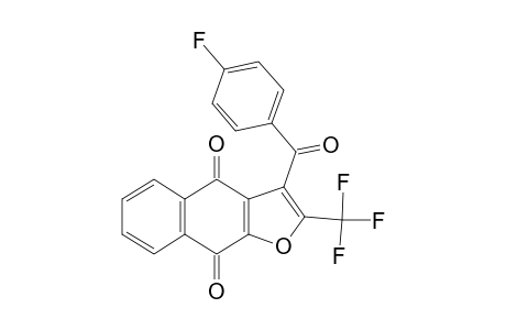 3-(4-fluorobenzoyl)-2-(trifluoromethyl)benzo[f]benzofuran-4,9-dione
