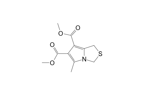 5-Methyl-1,3-dihydropyrrolo[1,2-c]thiazole-6,7-dicarboxylic acid dimethyl ester