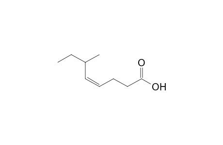 (Z)-6-Methyl-4-octenoic acid