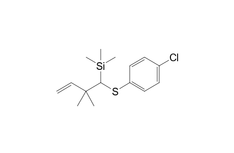 [1-[(4-chlorophenyl)thio]-2,2-dimethyl-but-3-enyl]-trimethyl-silane