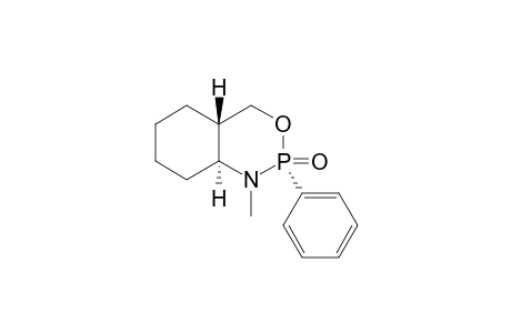 (2R,4aS,8aS)-trans-1-methyl-2-phenyl-4a,5,6,7,8,8a-hexahydro-4H-benzo[d][1,3,2]oxazaphosphinine 2-oxide
